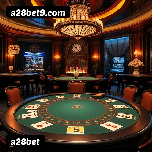 Jogos de Mesa Premium a28bet - Blackjack, Roleta, Baccarat